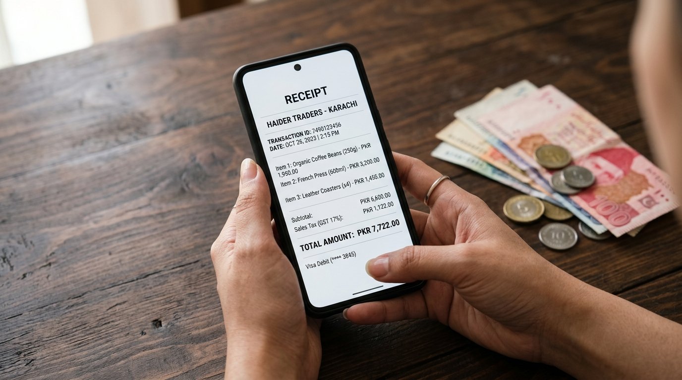 How to use Receipt Generator